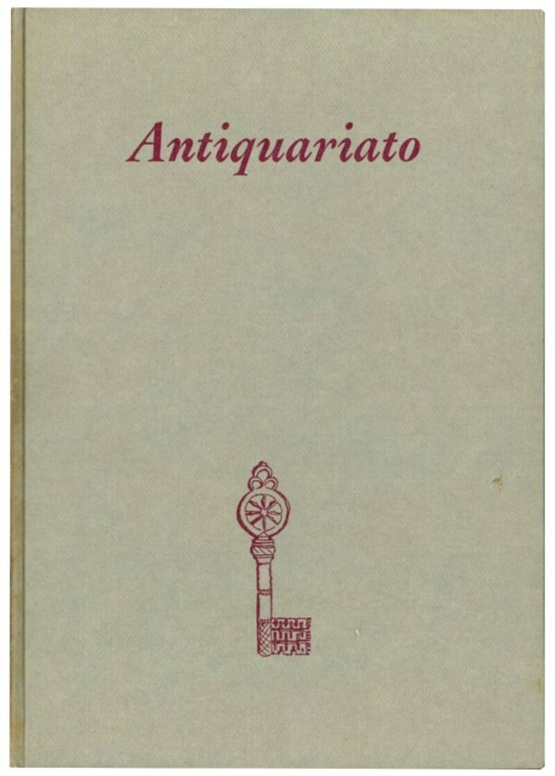 Antiquariato. Anno I, nr. 1.