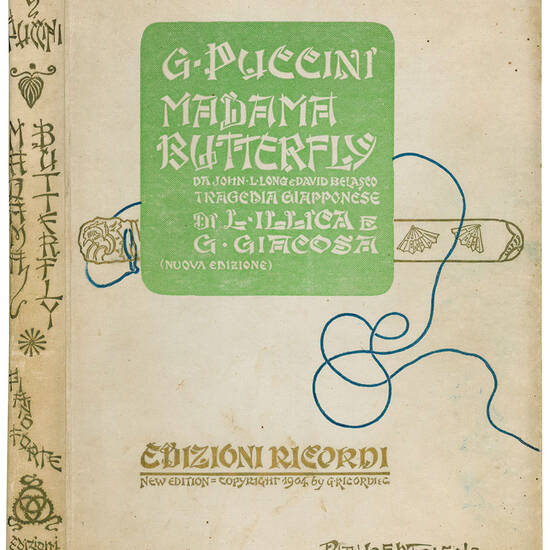 Madama Butterfly (da John L. Long e David Belasco). Tragedia giapponese di L. Illica e G. Giacosa. Musica di Giacomo Puccini. Opera completa ... Nuova edizione. Riduzione di Carlo Carignani.