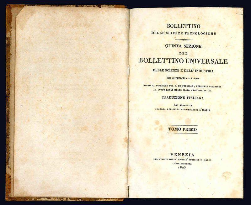 Bollettino delle scienze tecnologiche.