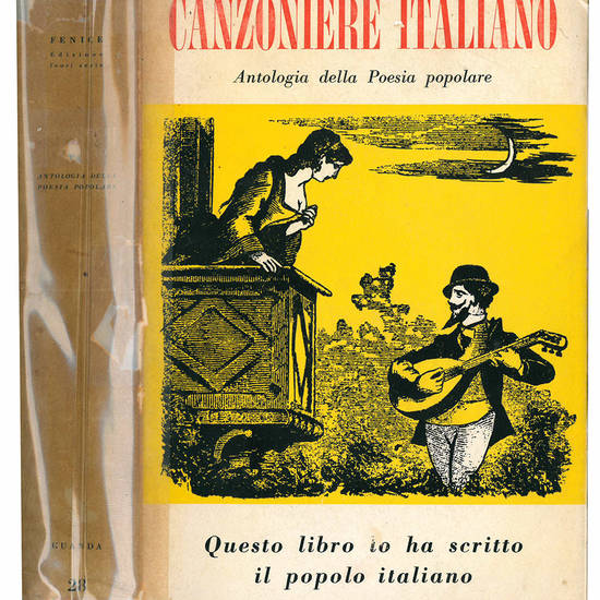Canzoniere italiano. Antologia della poesia popolare. A cura di Pier Paolo Pasolini.