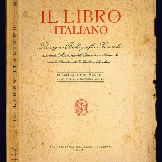 Il libro italiano. Rassegna Bibliografica Generale.