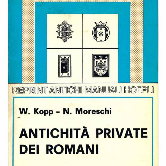 Antichita private dei romani.