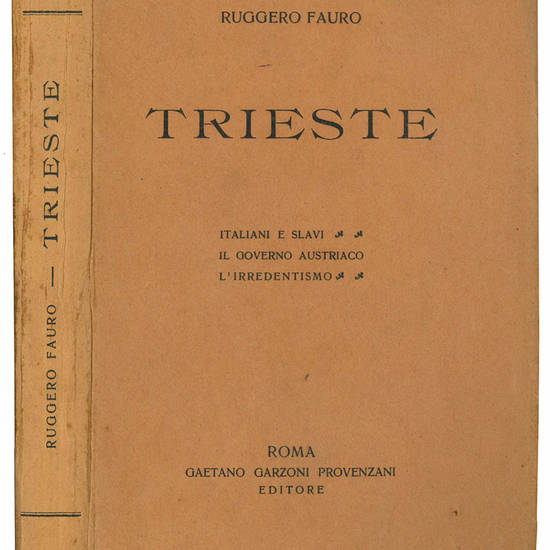 Trieste. Italiani e slavi, il governo austriaco, l'irredentismo.