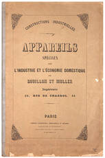 Constructions industrielles. Appareils speciaux pour l'industrie et l'économie domestique.