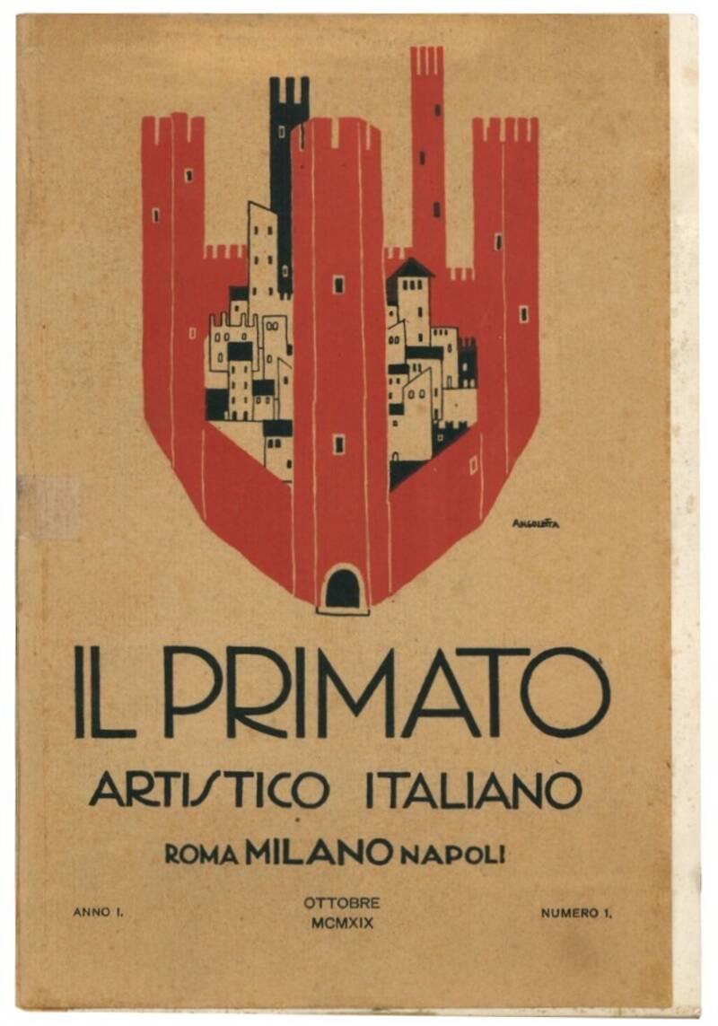 Il primato artistico italiano. Rivista mensile. 19 numeri.