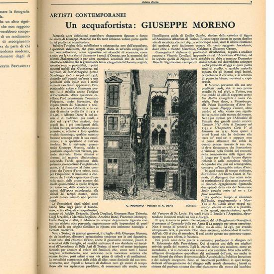 Lotto di dodici numeri de "abc Rivista d'arte". Anno V - N. 1-12 (annata completa 1936).