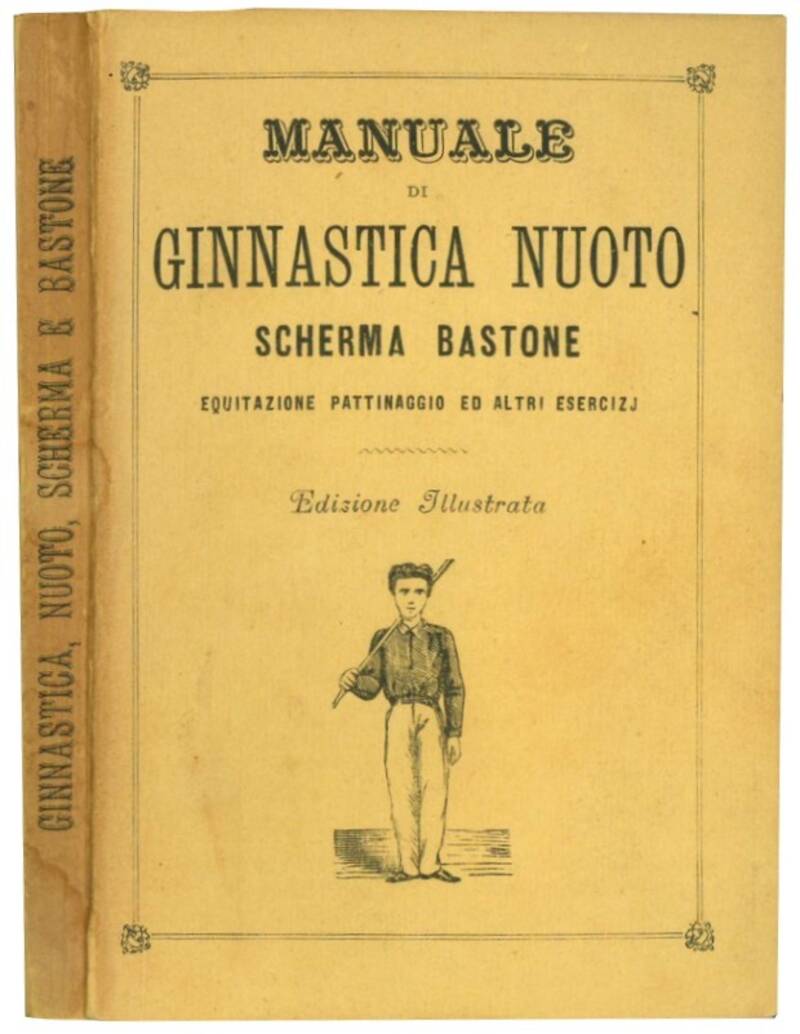 Manuale di ginnastica, nuoto, scherma, equitazione e pattinaggio.