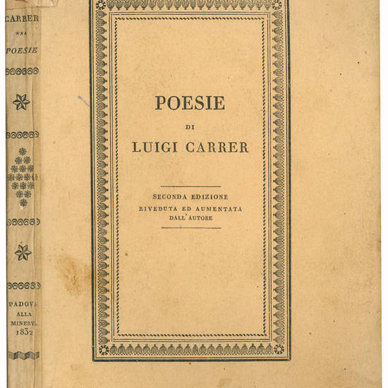 Poesie di Luigi Carrer.