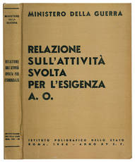 Relazione sull'attività svolta per l'esigenza A. O.