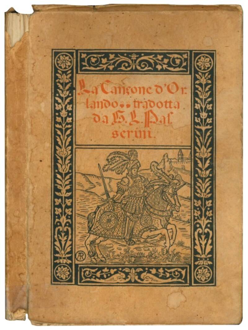 La canzone d'Orlando: tradotta da G. L. Passerini.