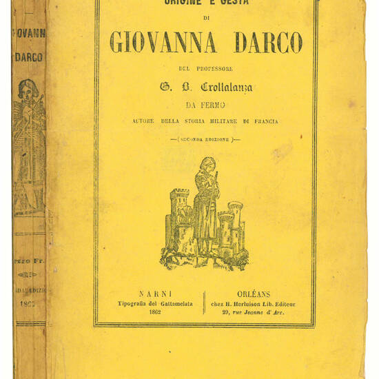 Origine e gesta di Giovanna Darco. Seconda edizione.