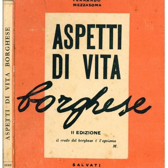 Aspetti di vita borghese: osservatorio dedicato ai giovani.