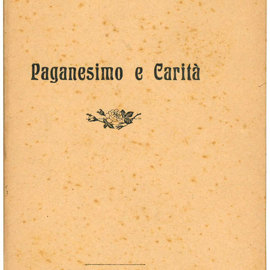 Paganesimo e carità.