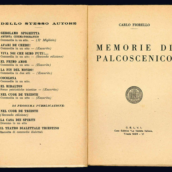 Memorie di palcoscenico.