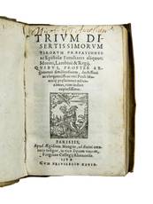 Trium disertissimorum virorum praefationes ac Epistolæ familiares aliquot: Mureti, Lambini & Regij. Quibus, propter argumenti similitudinem, doctissimi viri Pauli Manutij praefationes adiunximus, cum indice copiosissimo