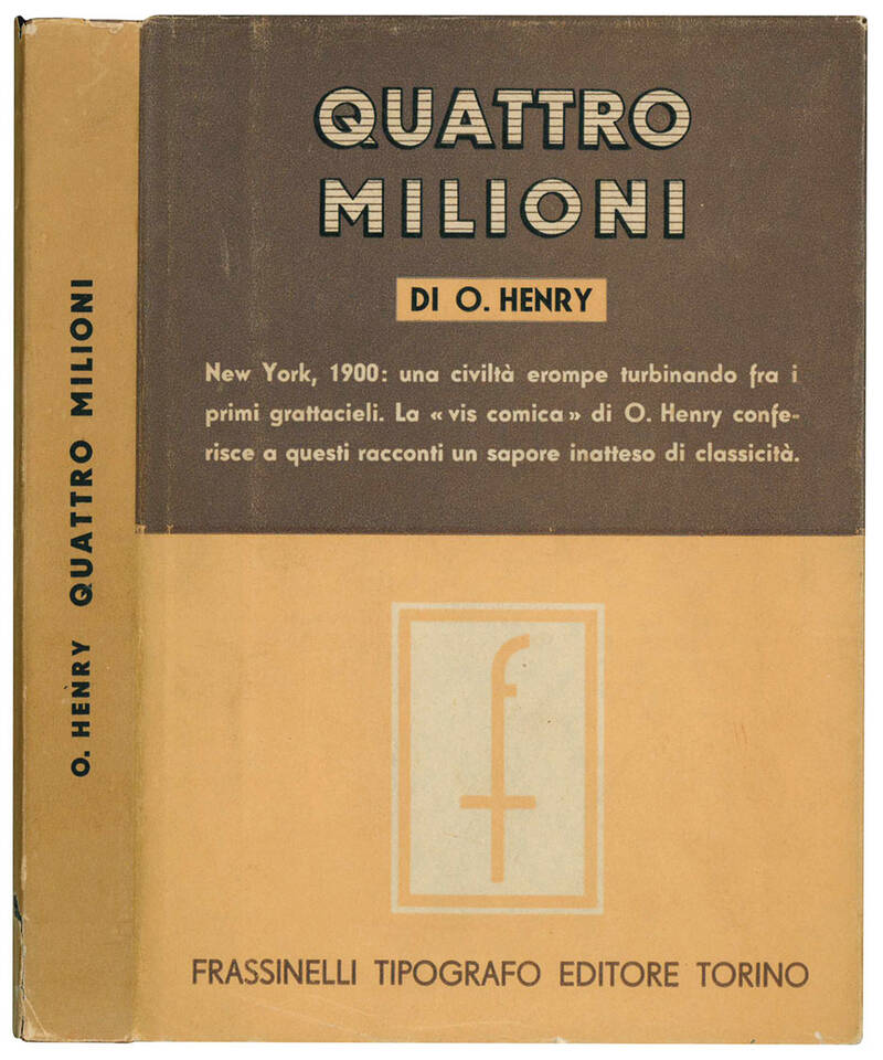 Quattro milioni. Racconti. Traduzione di Mario Musso.