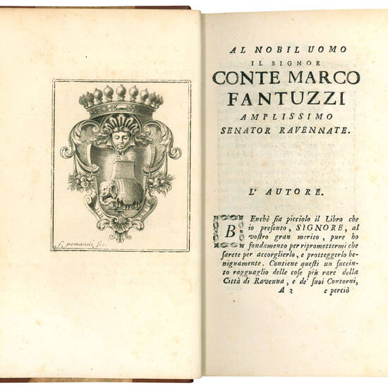 Il forestiere instruito delle cose notabili della città di Ravenna, e suburbane della medesima operetta di Francesco Beltrami prete ravennate.