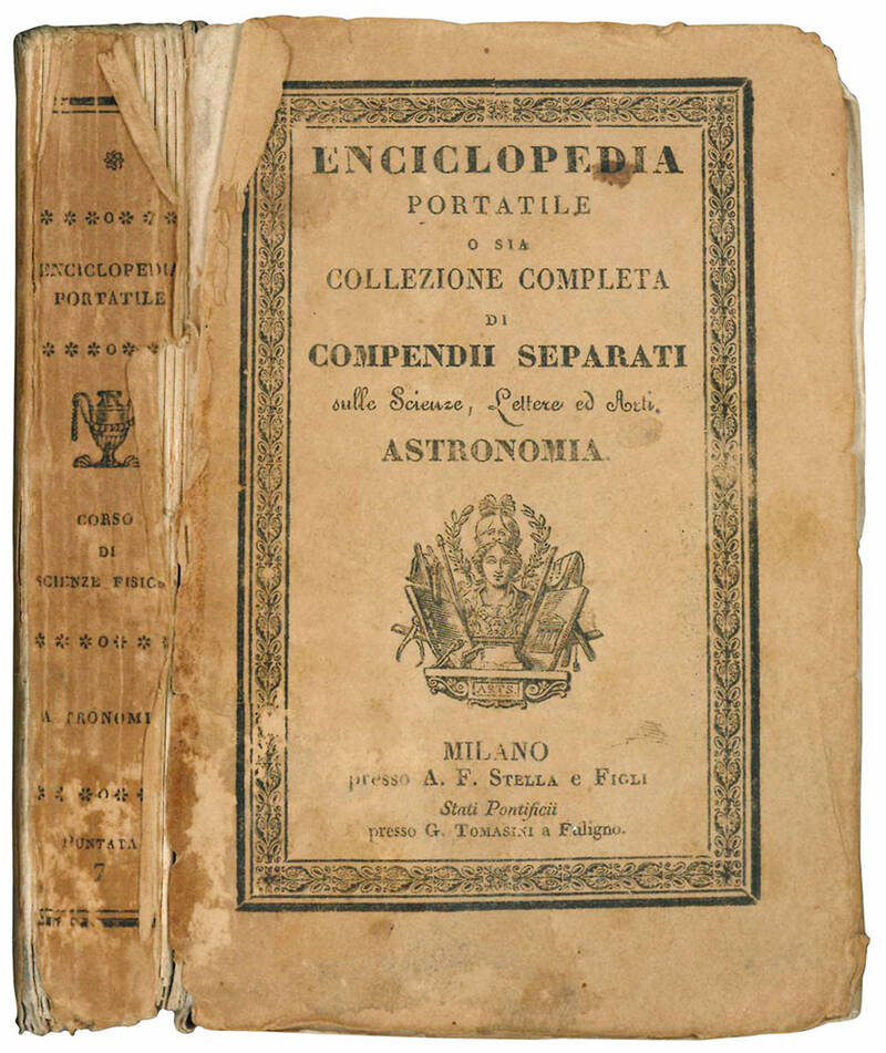 Compendio di astronomia o sia esposizione della natura e dei movimenti dei corpi celesti. Preceduto da una introduzione storica, seguito da una biografia de' più celebri astronomi, da una bibliografia e da un vocabolario astronomico.