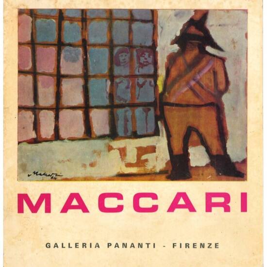 Mino Maccari: catalogo della 1° mostra della Galleria Pananti tenuta dal sabato 19 ottobre 1968.