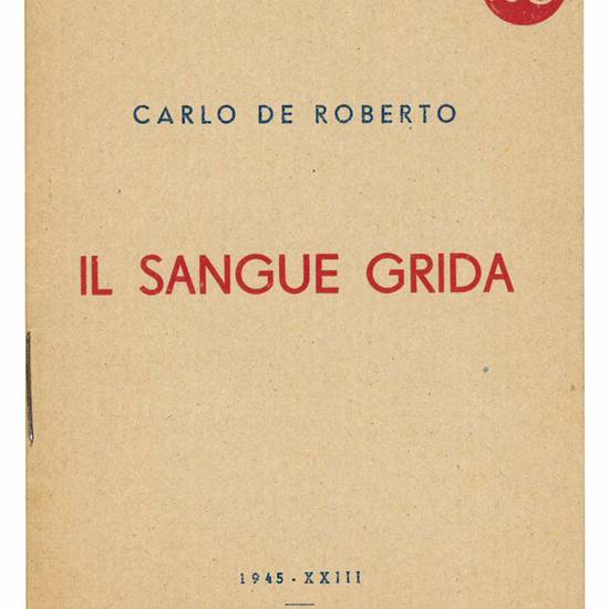 Il sangue grida.