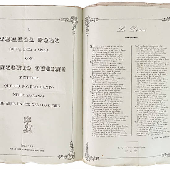 Cronaca di Modena. Manoscritto cartaceo in italiano. Modena, 1837-1862