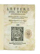 Lettere [...] Divise in quattro libri, de? quali il quarto vien nuovamente publicato. Dedicate al Signor Lodovico Capponi