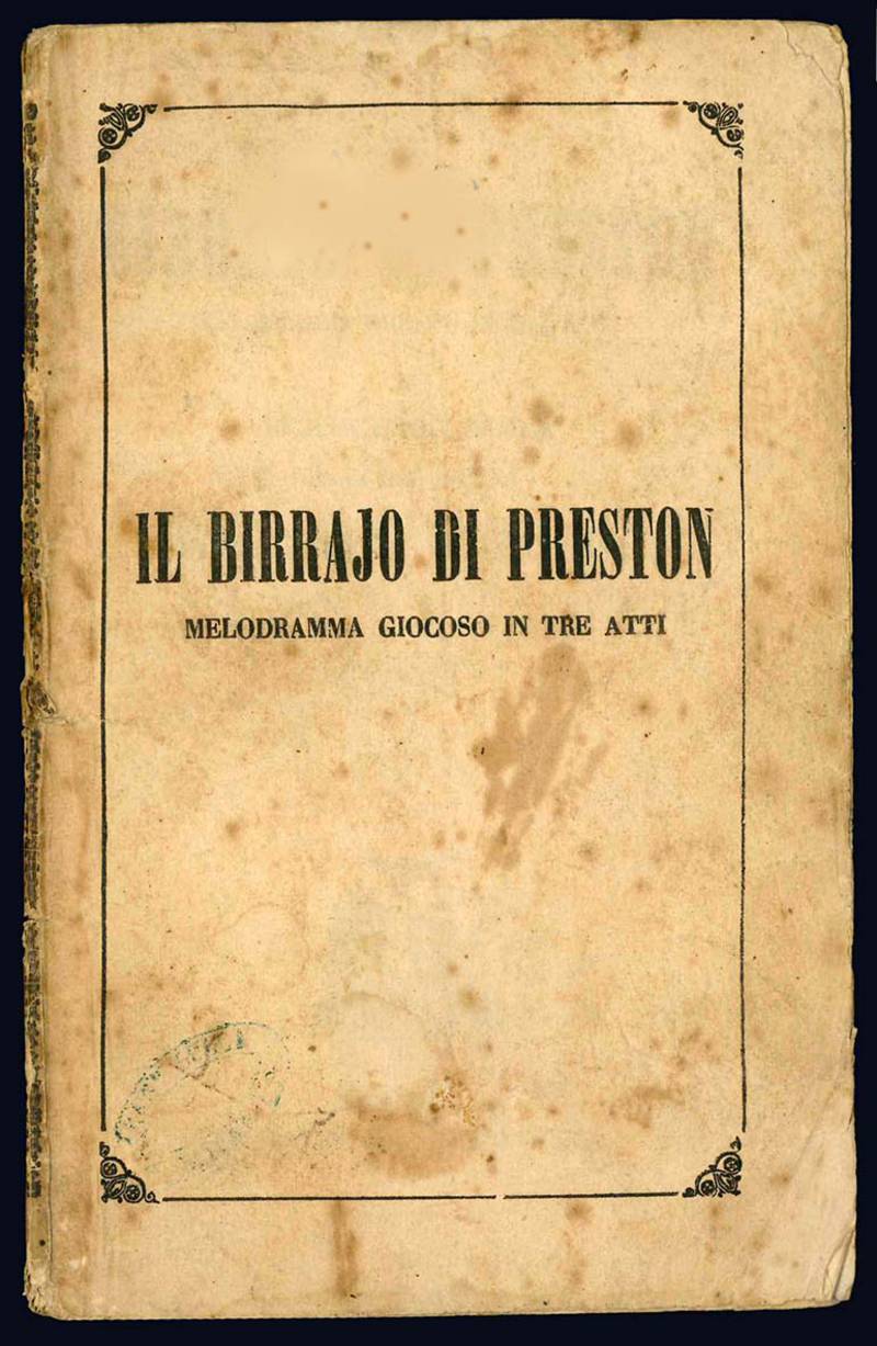 Il birrajo di Preston.