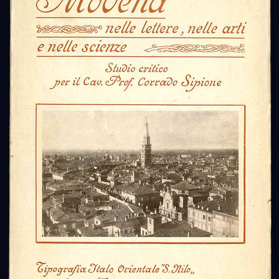 Modena nelle Lettere, nelle Arti e nelle Scienze.