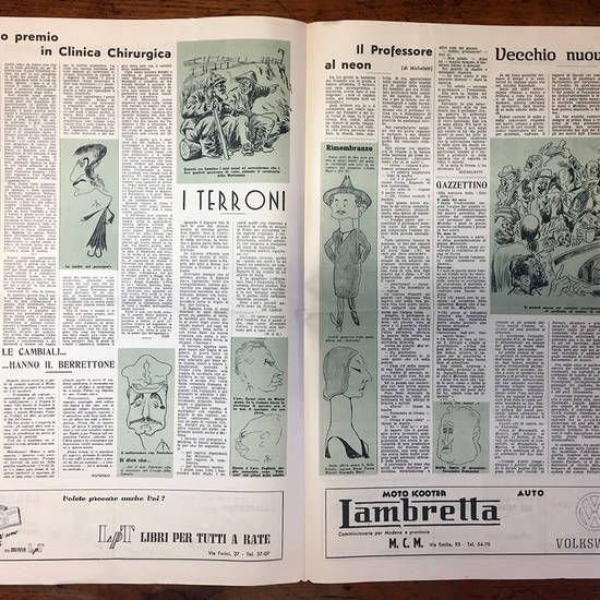 Mô che ghègna! (Un mese a Modena). Anno I° - N.1 Dicembre 1952.