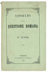 Consulto nella questione romana.