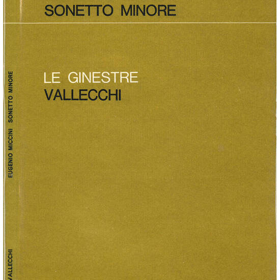 Sonetto minore.