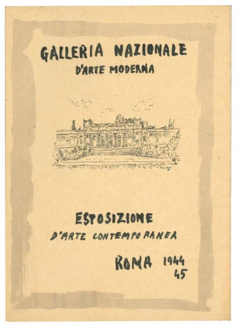 Esposizione d'arte contemporanea: Roma 1944-1945.