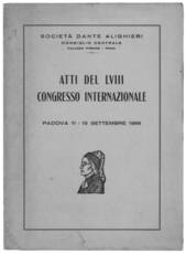 Umanità dei veneti: atti del LVIII congresso internazionale. Padova, 11-15 settembre 1966.