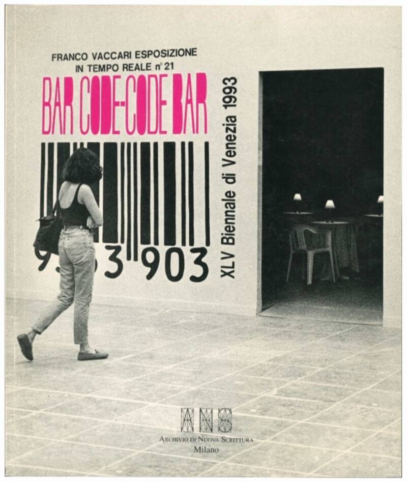 Esposizione in tempo reale n° 21. Bar Code - Code Bar. Testo di Viana Conti.