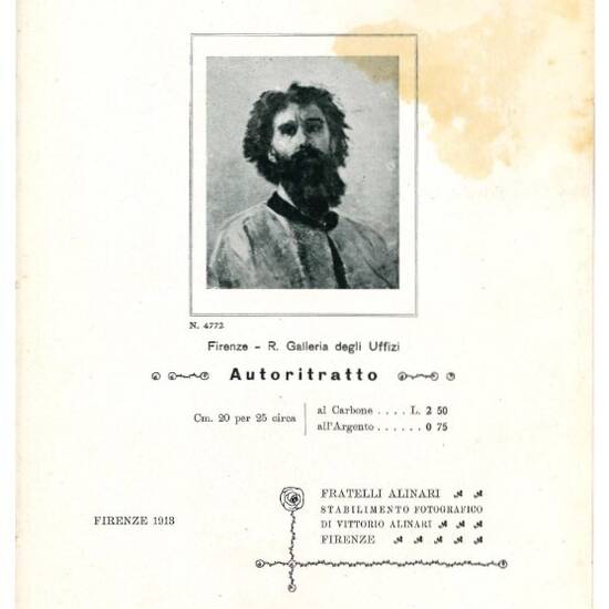 Domenico Morelli: catalogo di riproduzioni fotografiche delle sue opere.