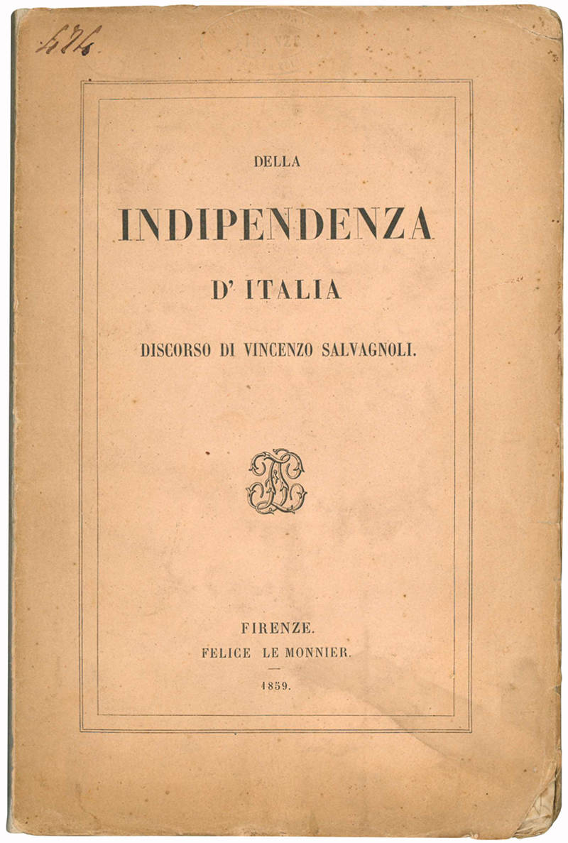 Della Indipendenza d'Italia. Discorso.