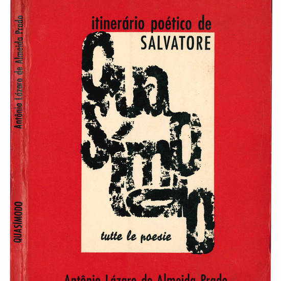 Itinerario poetico de Salvatore Quasimodo. Tutte le poesie.