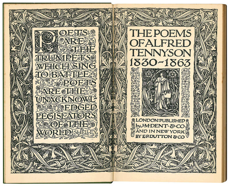 The poems of Alfred Tennyson 1830-1863.