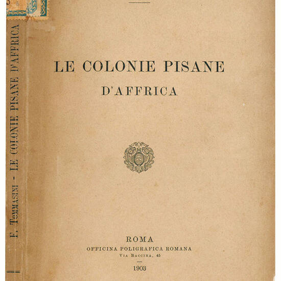 Le colonie pisane d'Affrica.