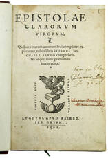 Epistolae clarorum virorum. Quibus veterum autorum complures explicantur, tribus libris [...] comprehensæ: atque nunc primùm in lucem editae