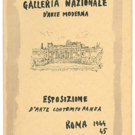 Esposizione d'arte contemporanea: Roma 1944-1945.