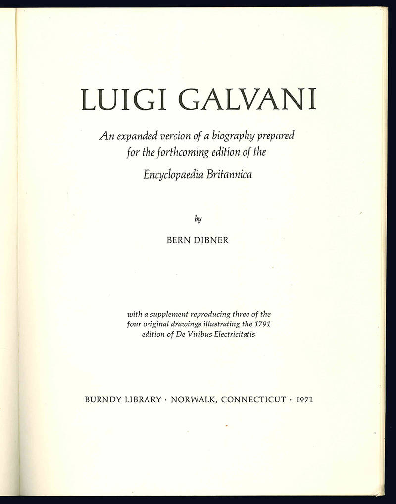 Luigi Galvani.