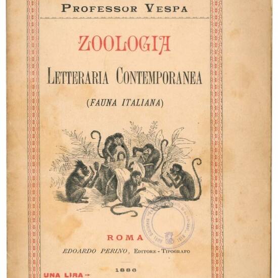 Zoologia letteraria contemporanea: fauna italiana.