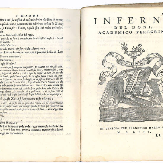 I Marmi del Doni, Academico Peregrino. Al Mag.co et Eccellente S. Antonio da Feltro dedicati