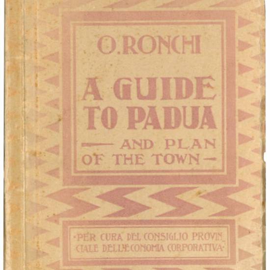 A guide to Padua. And plan of the town.