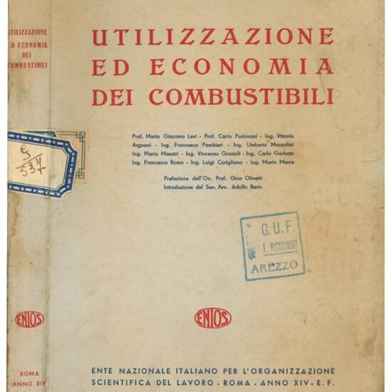 Utilizzazione ed economia dei combustibili.