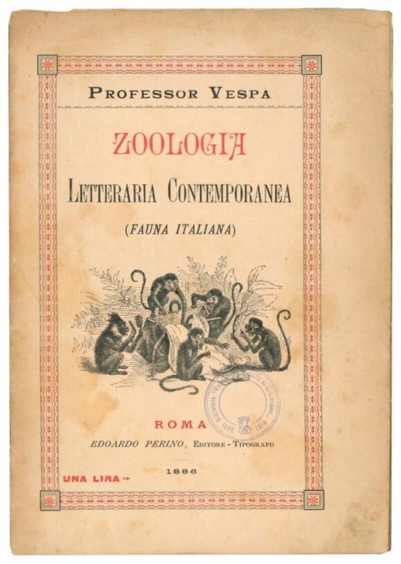 Zoologia letteraria contemporanea: fauna italiana.