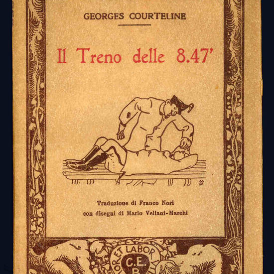 Il treno delle 8.47'. Traduzione di Franco Nori con disegni di Mario Vellani-Marchi.