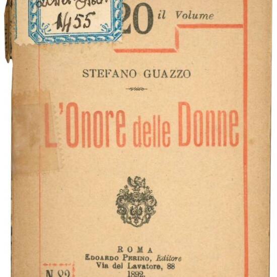 L'onore delle donne: dialogo.