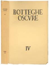 Botteghe oscure. Quaderno IV.